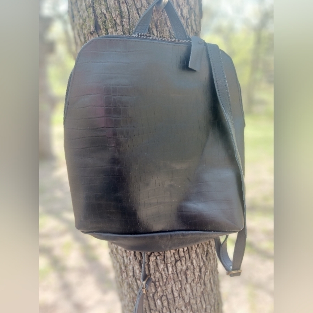 Jane Marie Leather Backpack